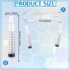 Threlaco 12 Pcs Hydraulic and Pneumatic Kit 10ml Plastic Syringe