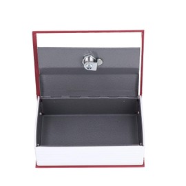 VaultBook - Hidden Book Safe with Lock and Key – Secure Storage Box for Cash, Jewellery, Documents – Discreet Fake Book Design for Home, Office, Travel – Metal Interior, Realistic Cover – 19cm x 12cm