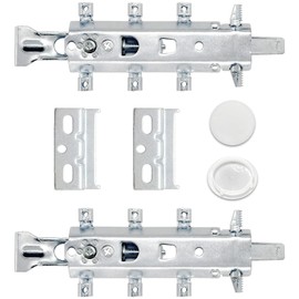 2 Sets of Concealed Invisible Kitchen Cabinet Hangers,Adjustable Wall Mounted Cabinet Holder