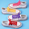 Olukssck 1 Pair Flat Shoe Laces for Sneakers, 2/5" Wide