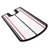 Golf Putting Training Aid Alignment Mirror Rail Practice Putting Corrector