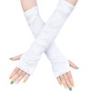 Yogwoo Women's Arm Covers, Arm Warmers, Fingerless Gloves, Multiple Styles