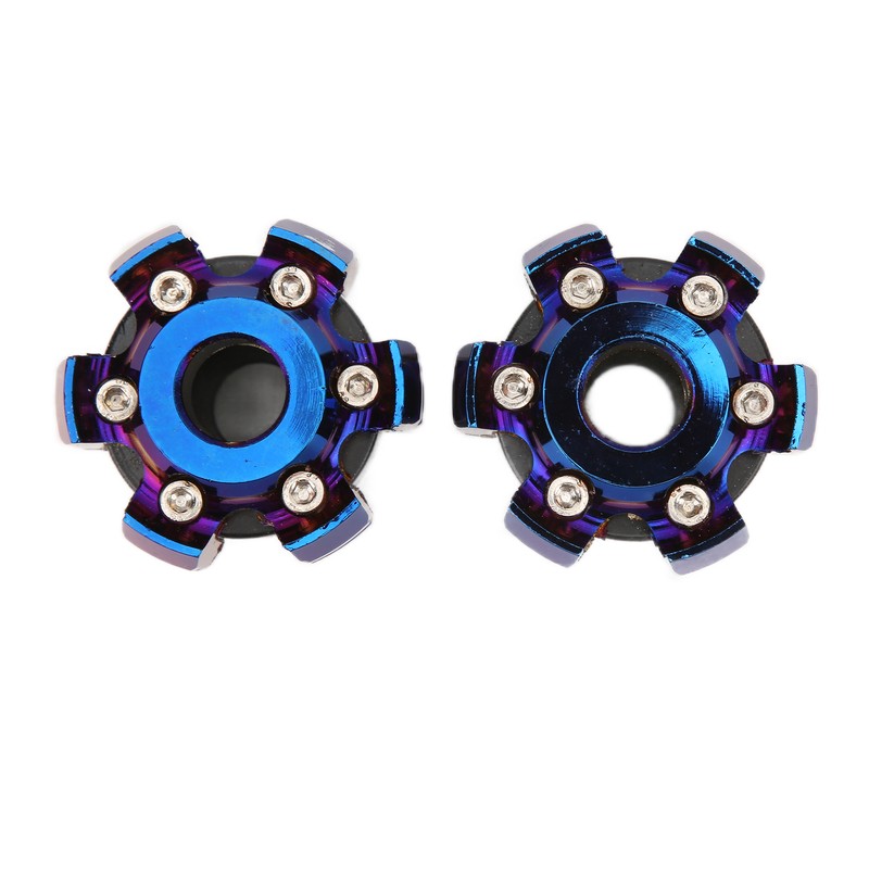 Pair of Motorcycle Wheel Front Fork Frame Slider Aluminum Alloy