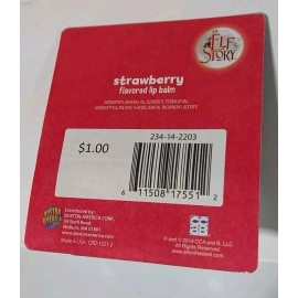 Boston America Corp. An Elf's Story Christmas Holiday Flavored Lip Balm STRAWBERRY ELF On A Shelf NEW