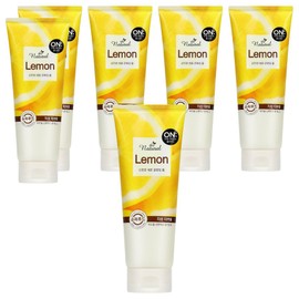 On the Body The Natural Lemon Refreshing Cleansing Foam, 200g, 6 packs / 온더바디 더 내추럴 레몬 산뜻한 클렌징 폼, 200g, 6개