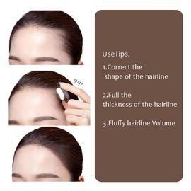 Hairline Powder, Hair Root Dye, Instantly Hair Color Shadow Cover Gray Hair Root, Hair Touch-Up, Thin Hair Powder 4g