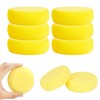 6 Pieces Painting Sponge, Synthetic Art Sponge, Round Sponge Set,