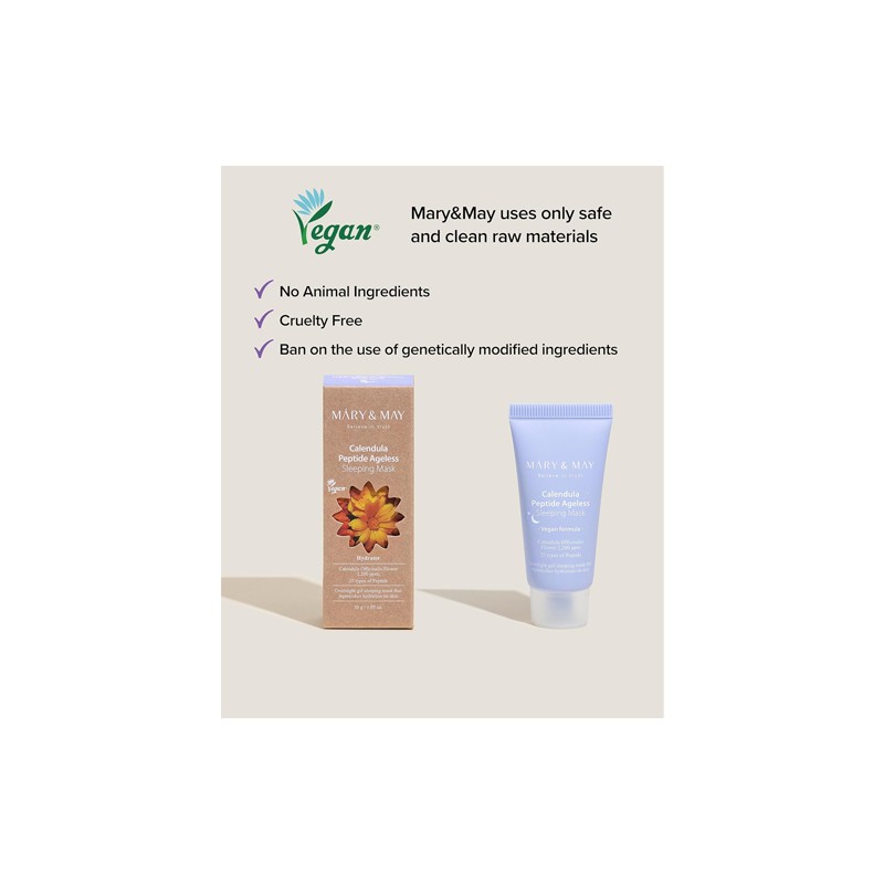 Mary&May [Mary&May]*mini* Calendula Peptide Ageless Sleeping Mask 30g