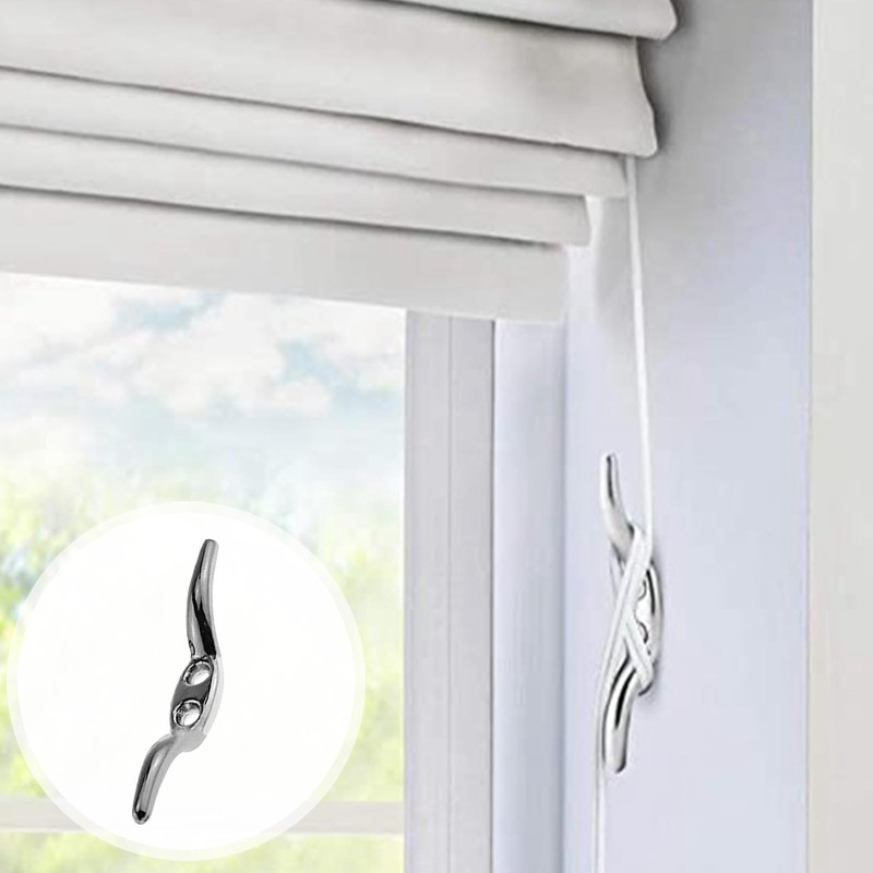 RLMVGBX 4pcs Metal Blind Cord Cleats for Vertical Roller Blinds