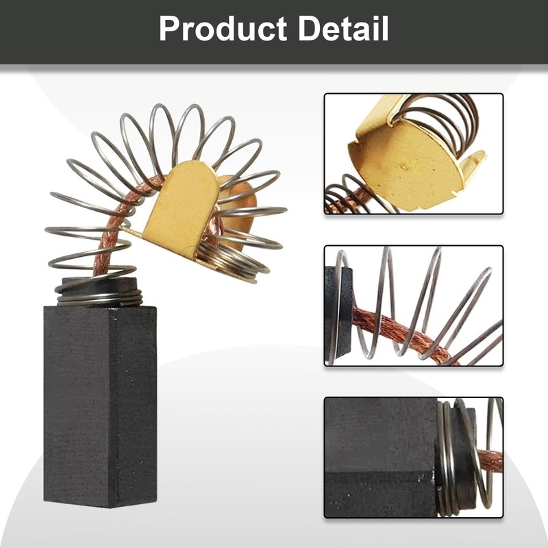 1619X08020 4 Pack Carbon Brushes, Skilsaw Brushes Replacement for Skil