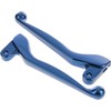 SIMSON hand lever set, blue, solid aluminum, brake lever +