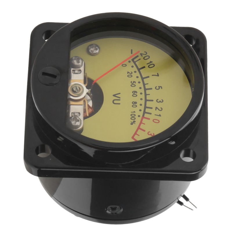 45mm Round Pointer VU Meter Head with LED Backlight Audio