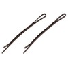 Hero Hairpin Set of 20 B117 Brown