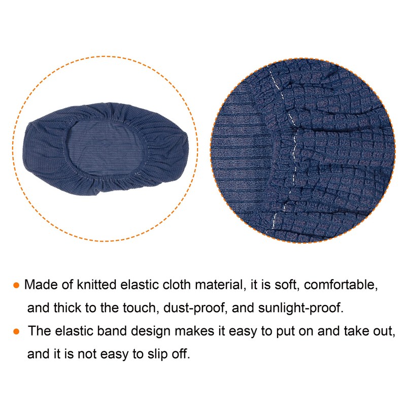 MECCANIXITY Air Conditioner Cover 31-34 Inch Knitted Elastic Cloth Dustproof