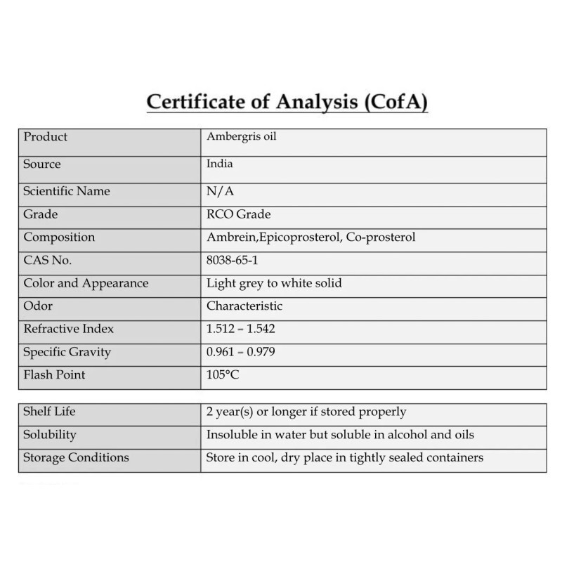 AWAD Ambergris (RE) Oil - 100 ML + Free Carrier