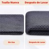U Chef Toallas de Cocina de Algodón 12x12pulgadas, Trapos Tejidos
