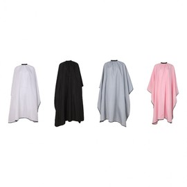 Long Hair Salon Cutting Cape for Dyeing, Perms, and Haircuts Black Cape