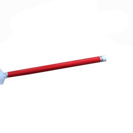 White Cane, Aluminum Mobility Folding Cane for the Blind (Folds Down 5 Sections),125 cm (49.2 inch)