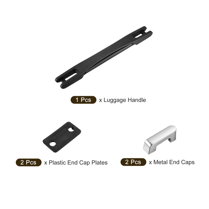 METALLIXITY Luggage Handle Replacement (220mm/8.66") 1Pcs, Plastic Spare Strap Handle