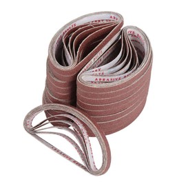 100 Pcs/Set Abrasive Sanding Belts Finger Sander Belt Power Finger File Sander Abrasive Sanding Polishing Belts