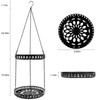 PIKAMAO Plant Hanger Indoor Outdoor, 2 Tier Hanging Planter Hanging