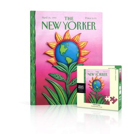 New York Puzzle Company - New Yorker Earth Day Mini - 100 Piece Jigsaw Puzzle