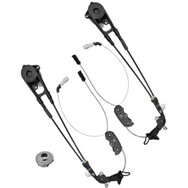 Power Sliding Door Cable Fit for Toyota Sienna 2011-2020, Power Door Spool Control Wire Repair Kit Replace 85016-08010 85016-08011, Rear Left Driver and Right Passenger Side