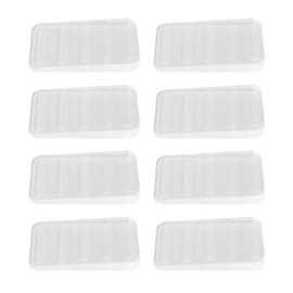 8 Pieces Furniture Foot Spacers, Clear Plastic Spacers, Furniture Fixing Spacers, Furniture Balance Pads, Furniture Accessories
