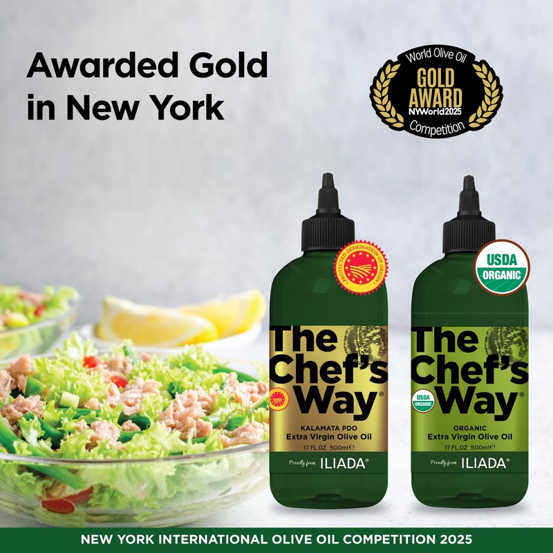 ILIADA The Chef’s Way Kalamata PDO Extra Virgin Olive Oil