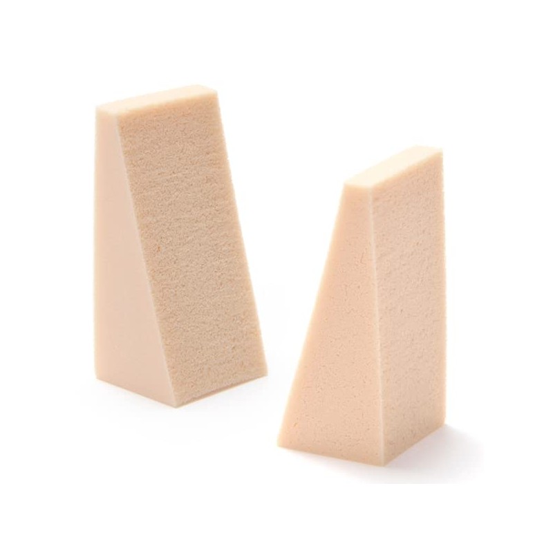 ロージーローザ バリュースポンジN ウェッジ型タイプ 30P 【目元や小鼻の周りなどのポイントカバー使いに】