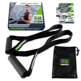 EverStretch Stretch Grip: Premium Stretch Equipment for Athletes, Flexibility Training Straps, Perfect for Physical Therapy and Rehabilitation