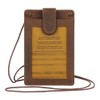 Greenland Nature Monte Neck Pouch RFID Leather 11 cm, brown