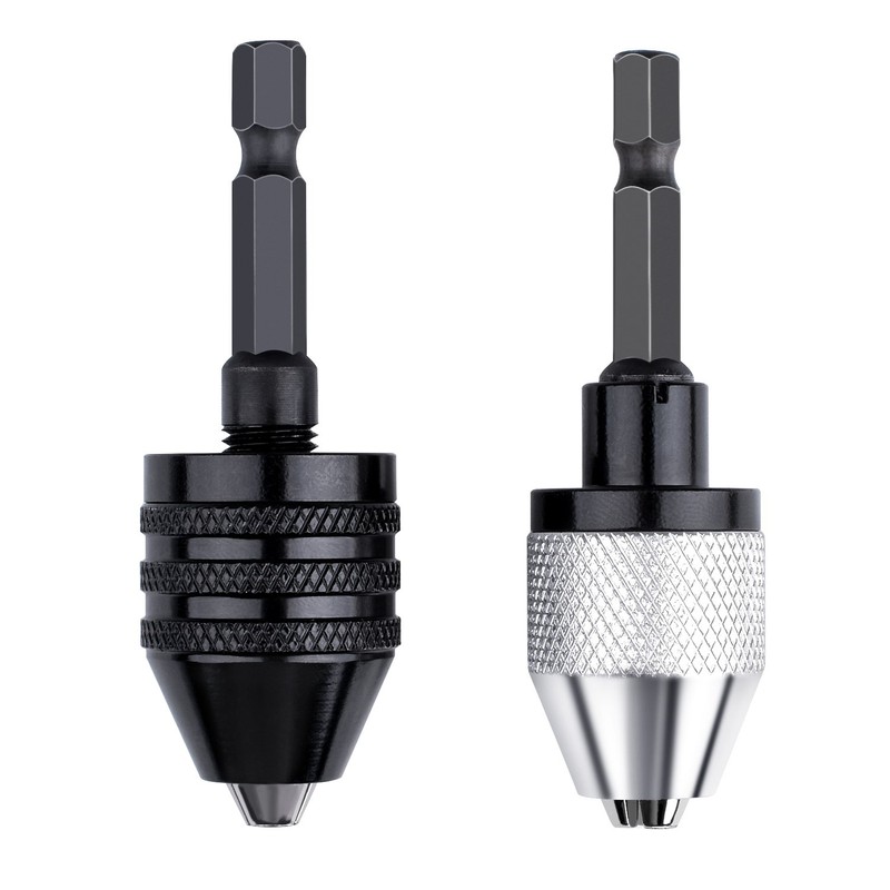 LONKER 1/4 Inch Hex Shank Keyless Drill Chuck Quick Change