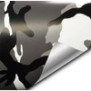 VViViD Vinyl Snow Camouflage Pattern Wrap Air-Release Adhesive Film Sheets