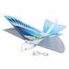 SUNGOOYUE Self-flying bird toy, electronic flying blue bird toy, LED