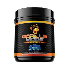 Gorilla Mode Pre-Workout - Massive Pumps, Laser Focus, Energy & Power (40 Servings):_White Gummy Bear