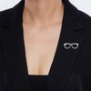Eyeglasses Holder Brooch Ophthalmic Technician Gift Pins Eyeglasses Fashion Jewelry