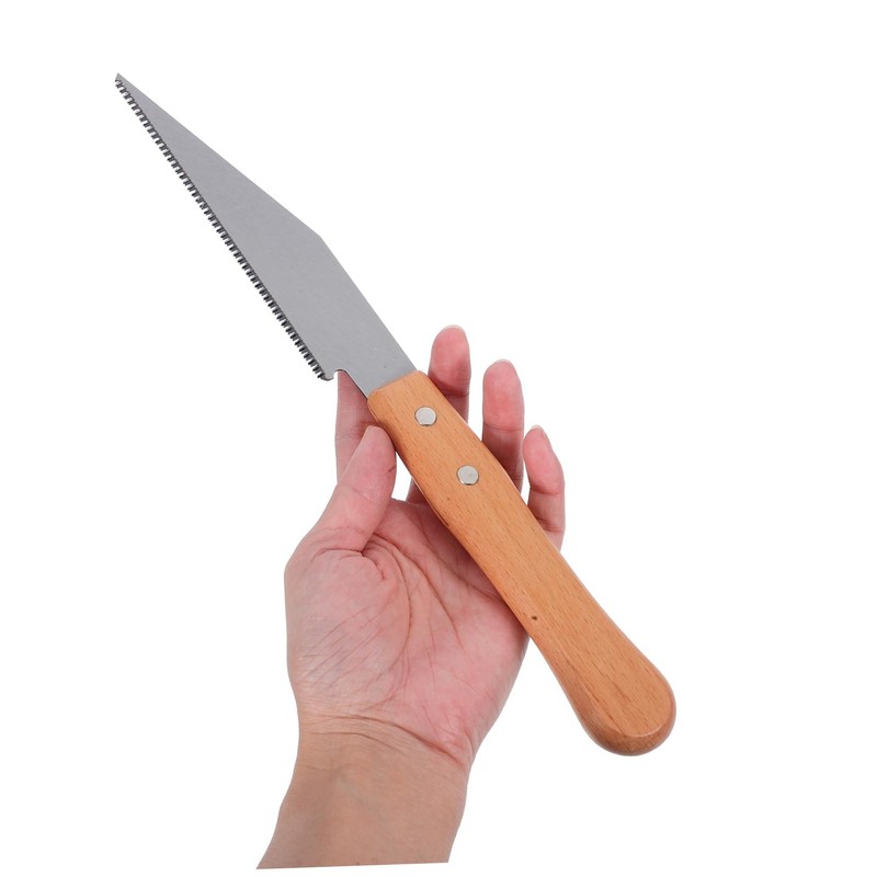 SHINEOFI Compact Hand Saw Portable Woodworking Tool with Fine Teeth