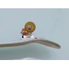 LEEFAI 75D Urethane Pro Fingerboard Wheels Clear Amber Bearing Wheel