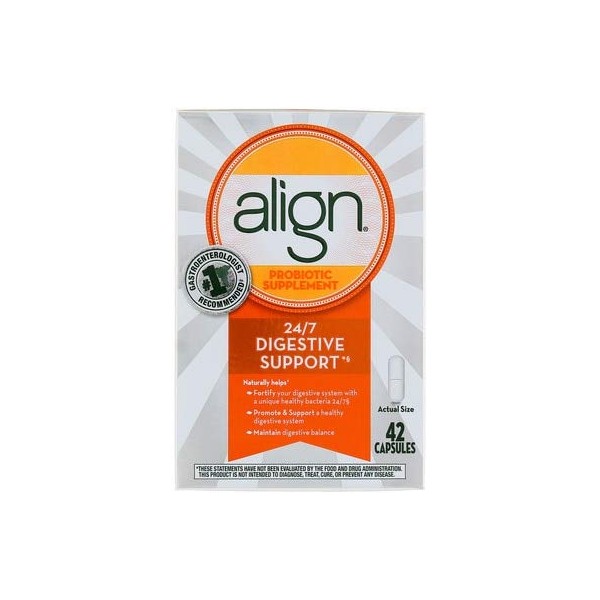 Product of Align Probiotic Supplement Capsules, 2 pk./42 ct. [Biz Discount]