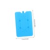 Kisangel 3pcs Reusable Ice Packs Food Ice Packs for Lunch