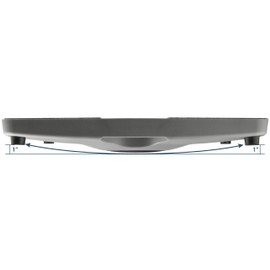 StarTech.com Balance Board for Standing Desks or Sit-Stand Workstations - Soft Carpet Surface - Standing Desk