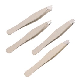 Vaguelly 4Pcs Practical Eyebrow Clips Ergonomic Eyebrow Tweezers for Precise Hair Removal Compact Design Grooming