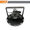 Run Bison Black U-Bracket for LED UFO High Bay Light,