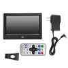 7" HD LED Screen Digital Photo Frame Alarm Clock MP3/4