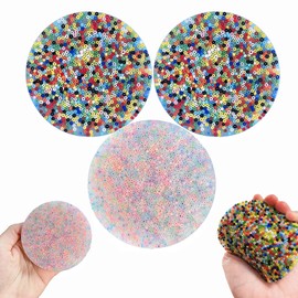 3pcs Non-Sticky Skin Picking Fidget Toys, Silicone Picking Sensory Pick Fidget Pad, Skin Picking Pocket Pads to Pick Dig and Peel for Dermatillomania ADHD OCD for Children and Adults (8cm/3.2in)