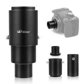 Alstar 1.25 Inch Extendable Camera Adapter - for Either Prime-focus Or Eyepiece-projection Astrophotography with Refractors or Reflector Telescopes - Threaded for Standard 1.25 inch Astronomy Filters