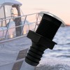 Boat Nylon Stainless Steel Thru-Hulls, Heavy Duty Scupper Drain for