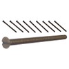 Antique Brass Flat Slotted Countersunk Head Screws, M3.5 x 50mm.
