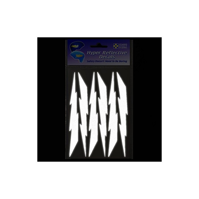 Seward Street Studios Reflective Decals Lightning Set – Lightning Reflector